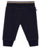 Pantalón en muletón brillante para bebé niña azul SMOKING/amarillo DORE