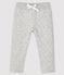 Pantalón de tejido túbico para bebé niño gris BELUGA CHINE