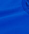 Camiseta LA BOXY de algodón de mujer azul PERSE