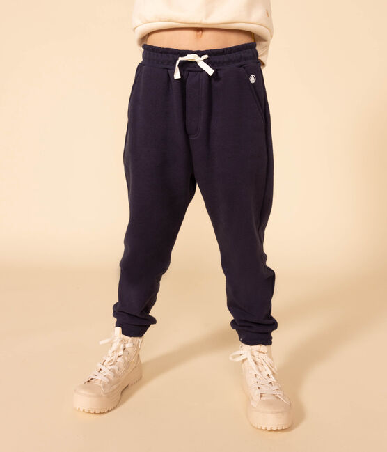 Pantalón de chándal para niño azul SMOKING