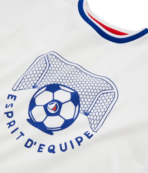 Camiseta de ni&ntilde;o blanco