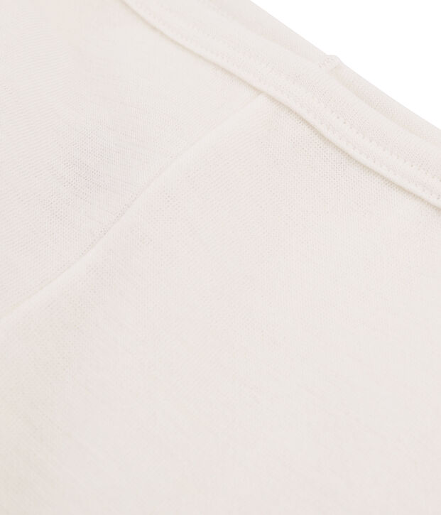 Leggings infantiles de lana y algod&oacute;n beige