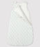 Saco de bebé de algodón orgánico blanco MARSHMALLOW/blanco MULTICO