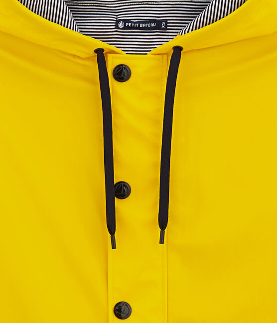 Impermeable emblemático unisex amarillo JAUNE