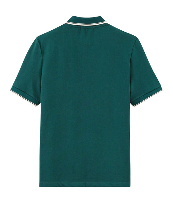 Polo manga corta para hombre verde PINEDE
