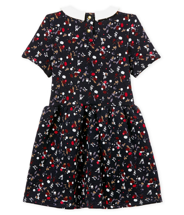 Vestido para ni&ntilde;a azul/multicolor