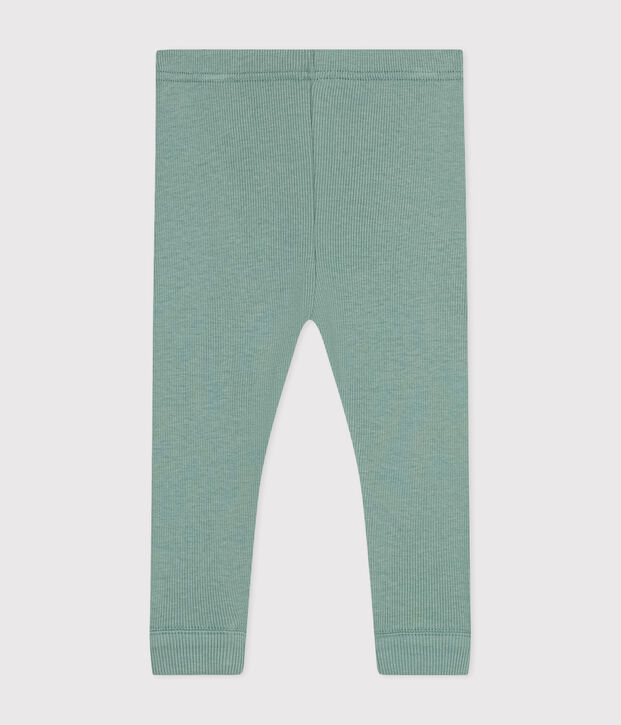 Leggings de algod&oacute;n para beb&eacute; verde