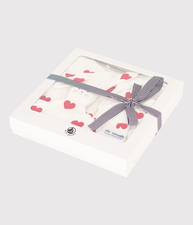 Estuche de regalo de corazones para reci&eacute;n nacido multicolor