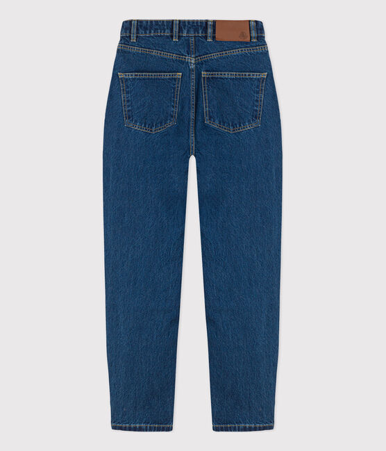 Vaquero de algodón sostenible para mujer azul BLEU DELAVE