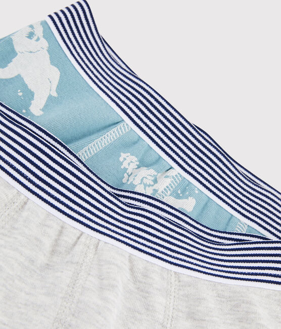 Lote de 2 bóxeres con estampado de yeti para niño pequeño variante 1