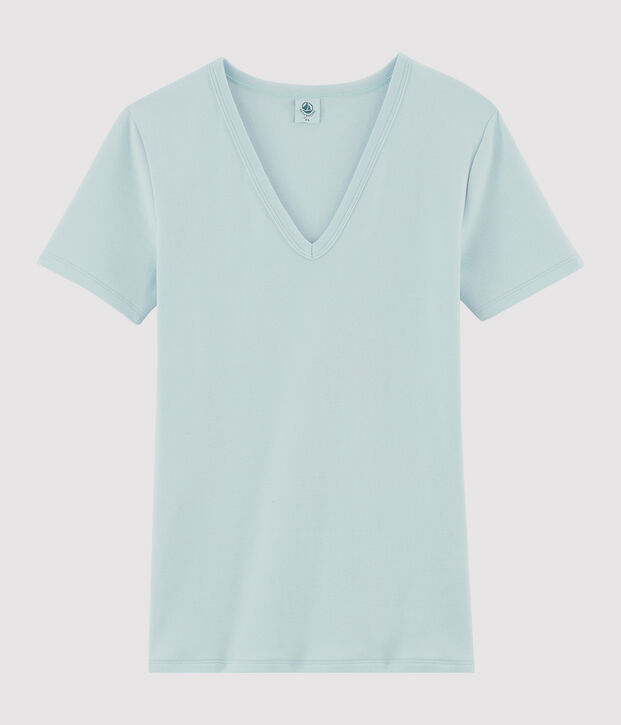 Camiseta ic&oacute;nica para mujer azul