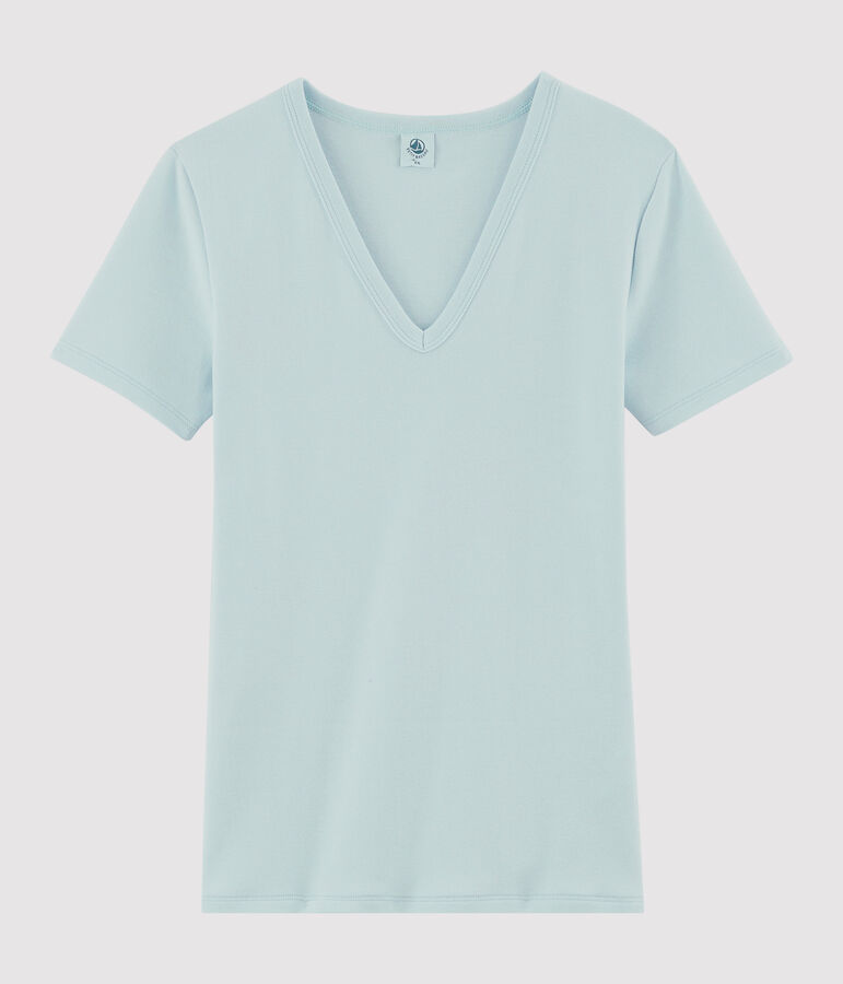 Camiseta ic&oacute;nica para mujer azul