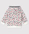 Sudadera con capucha para bebé niño blanco MARSHMALLOW/blanco MULTICO
