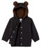 Sudadera con capucha de punto de elastano para bebé niño gris CITY CHINE