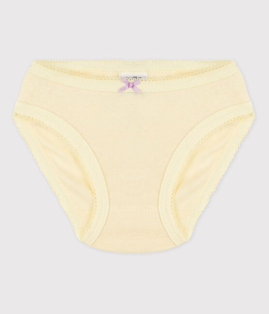Braguita de algodón de niña amarillo CITRONEL
