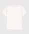 Camiseta de manga corta de algodón de niño blanco MARSHMALLOW