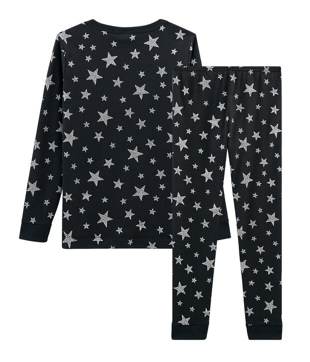 Pijama de corte muy ajustado de punto para ni&ntilde;o gris/gris