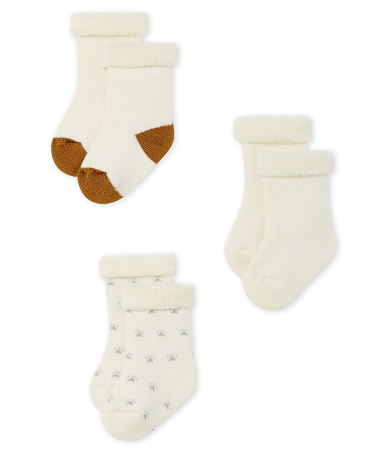 Lote que se compone de 3 pares de calcetines, mullidos y cómodos. variante 4