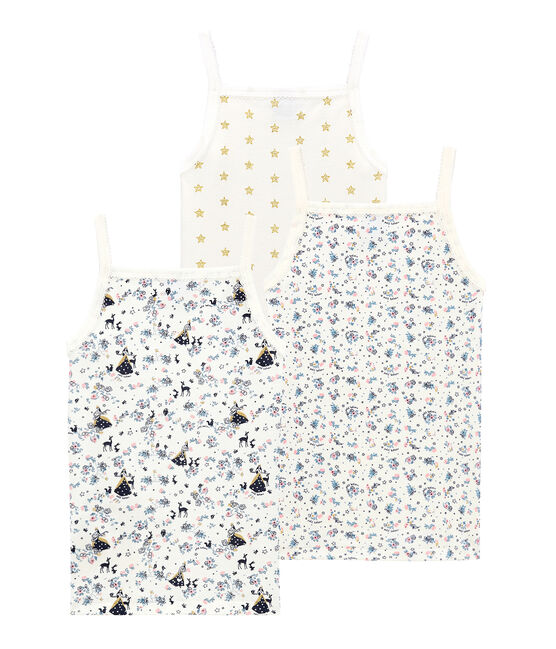 Pack de 3 camisetas de tirantes para niña variante 1