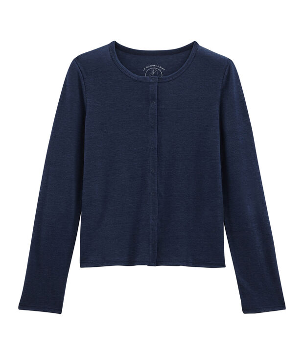 C&aacute;rdigan para mujer azul