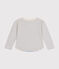Camiseta de manga larga de túbico para niño. blanco AVALANCHE/ SKY CHINE