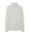 Cuello cisne para mujer en algodón ligero gris BELUGA CHINE