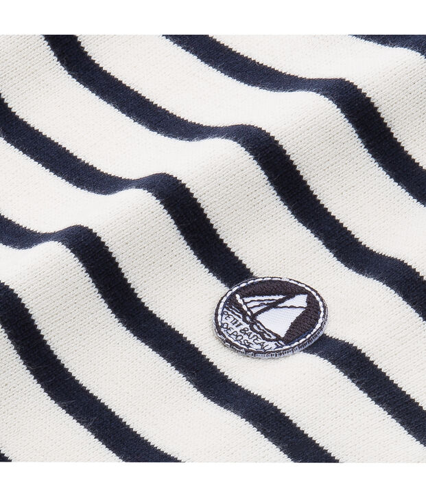 Sudadera blanco/azul