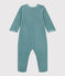Pijama de terciopelo con oso para bebé verde BRUT