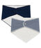 Lote de 2 bandanas-baberos para bebé unisex variante 1