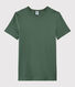 Camiseta de cuello redondo emblemática de algodón de mujer