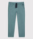 Pantalón de corte normal de sarga de algodón de niño