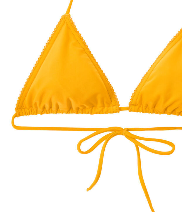 Bikini para mujer liso amarillo