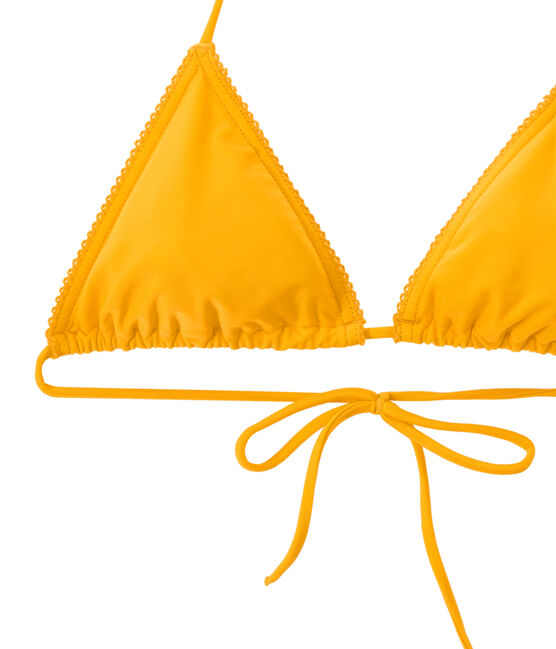 Bikini para mujer liso naranja FUSION