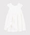 Vestido de ceremonia de niña blanco MARSHMALLOW