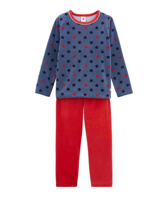 Pijama para niño rojo TERKUIT/blanco MULTICO