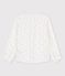 Camisa de gasa de algodón estampada para niño blanco MARSHMALLOW/rojo OMBRIE
