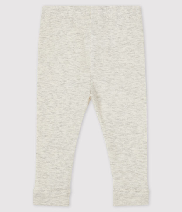 Legging de punto 1 x 1 liso para beb&eacute; ni&ntilde;a. MONTELIMAR CHINE