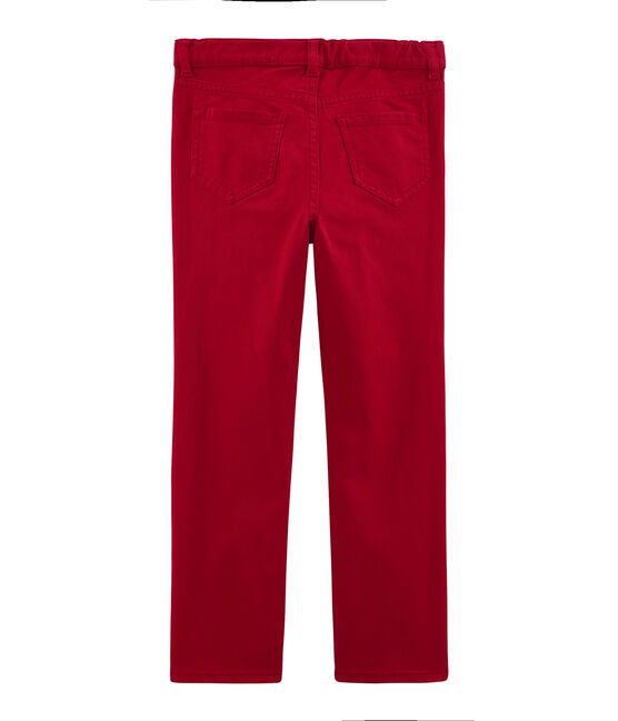 Pantalón de niño y joven rojo TERKUIT