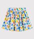 Falda de popelina estampada para niña