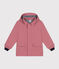 Impermeable emblemático reciclado para niña/niño rosa ROSEWOOD