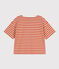 Marinera de algodón para mujer beige VINTAGE/rojo HARISSA