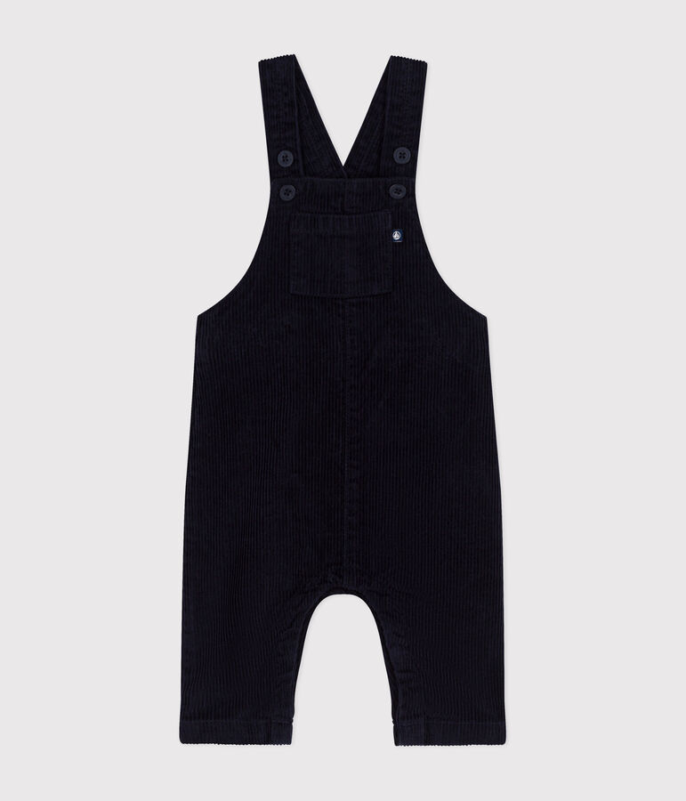 Peto de pana para beb&eacute; azul