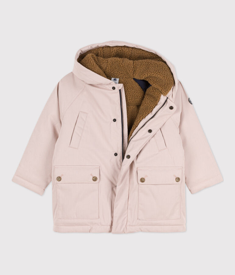 Parka de ni&ntilde;a/ni&ntilde;o rosa