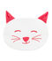 Funda para pijama de rizo extra cálida blanco MARSHMALLOW/rojo SIGNAL