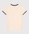 Camiseta La Recta con París de algodón para mujer crudo AVALANCHE