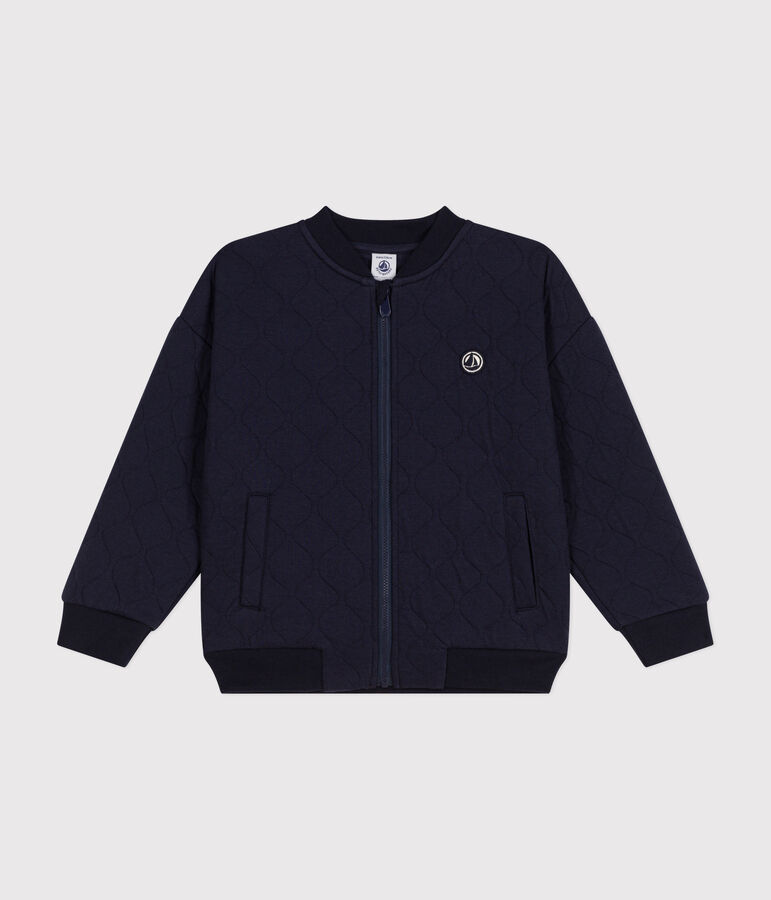 Chaqueta de t&uacute;bico para ni&ntilde;o. azul