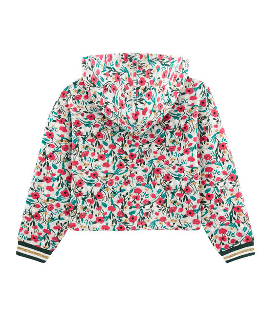 Sudadera de niña gris BELUGA/blanco MULTICO