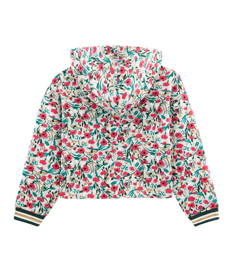 Sudadera de ni&ntilde;a gris/multicolor