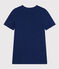 Camiseta L'ICONIQUE de algodón de punto «cocotte» para mujer azul MEDIEVAL