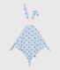 Doudou de algodón estampado para bebé